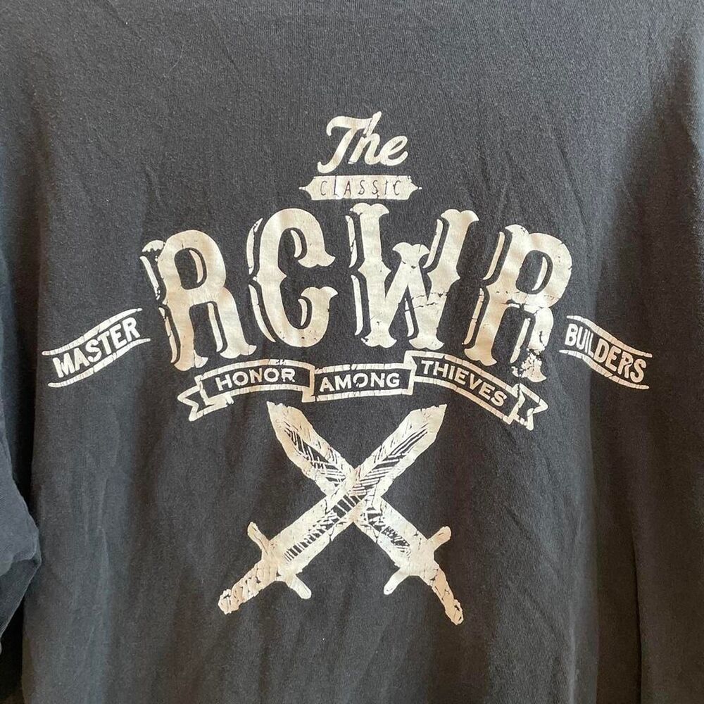 Rocawear Men's Black and Grey T-shirt